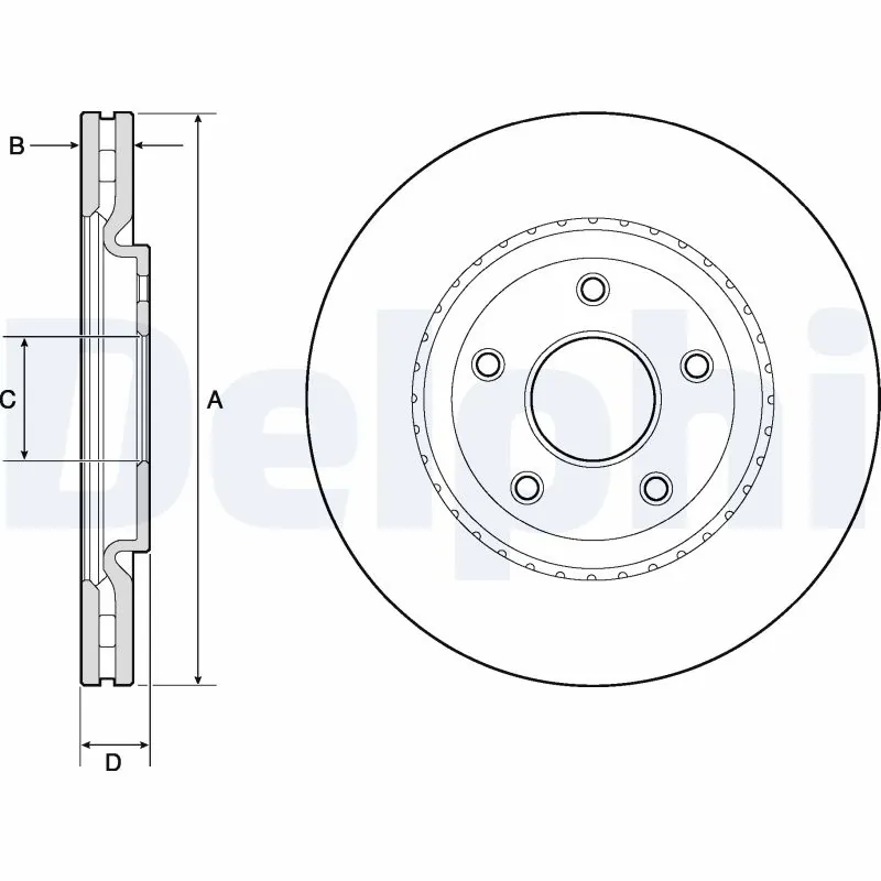 Piduriketas DELPHI BG4759C
