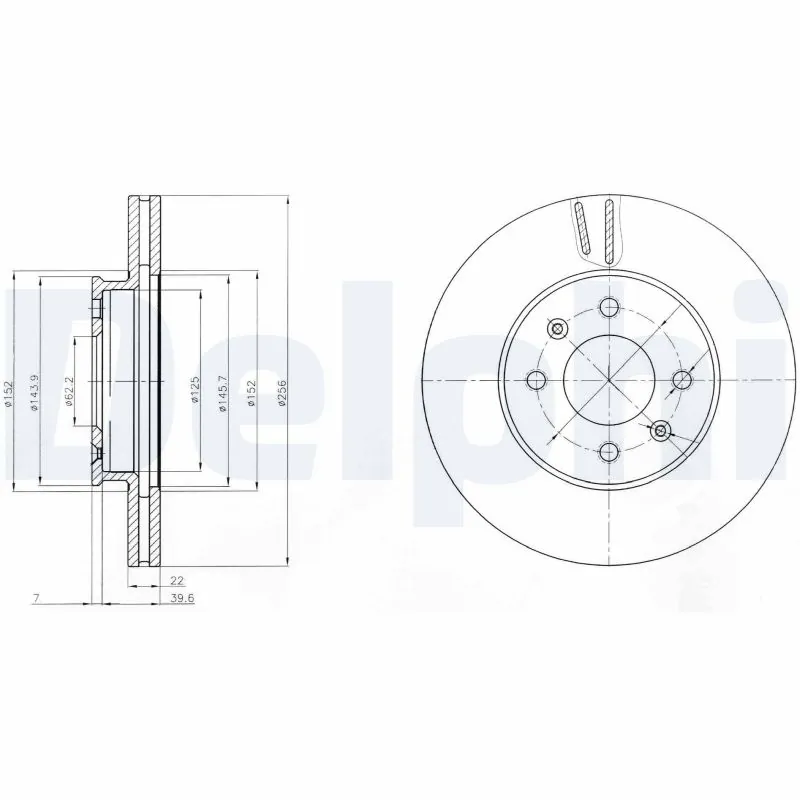 Piduriketas DELPHI BG4096