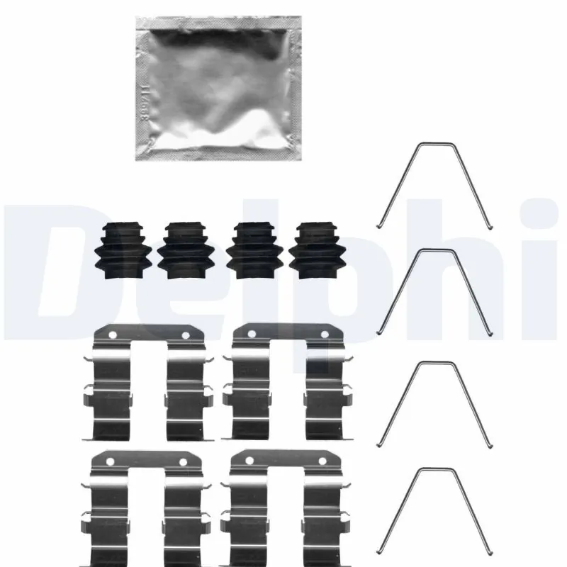 Lisakomplekt, ketaspiduriklotsid DELPHI LX0739