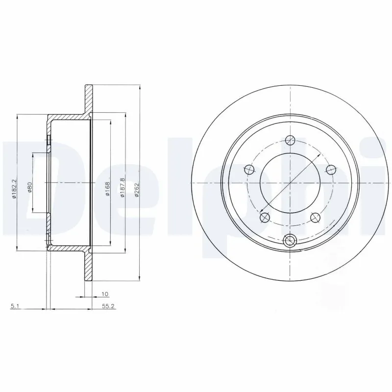 Piduriketas DELPHI BG4179