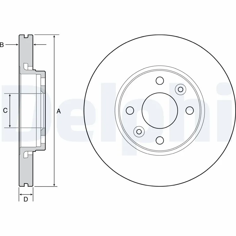 Piduriketas DELPHI BG4459C