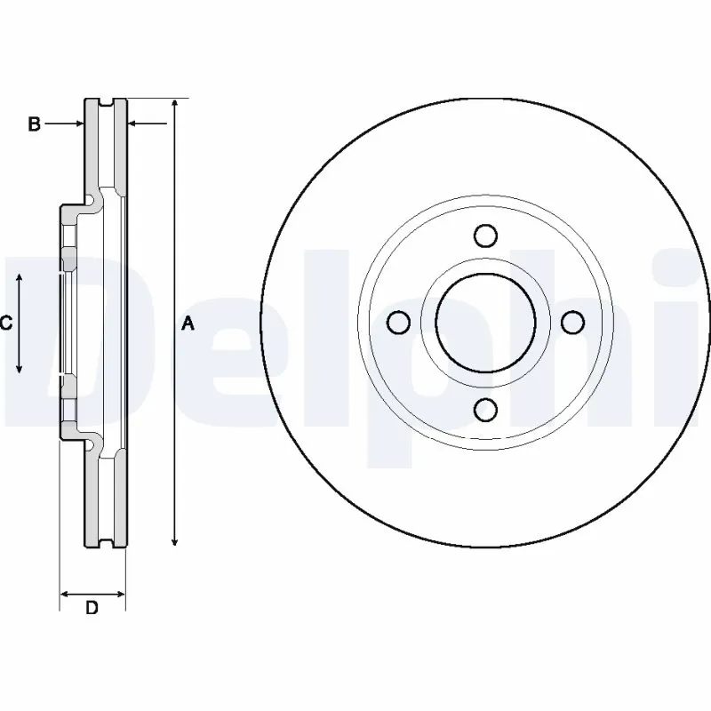 Piduriketas DELPHI BG4715C