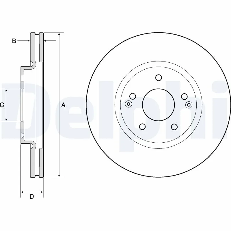 Piduriketas DELPHI BG4809C