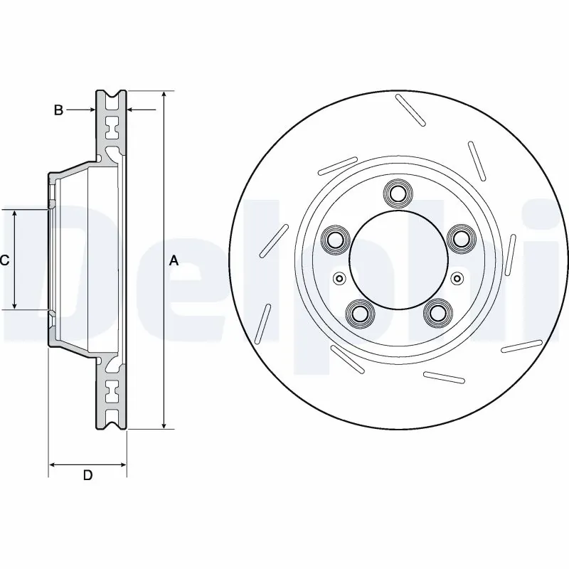 Piduriketas DELPHI BG9165C
