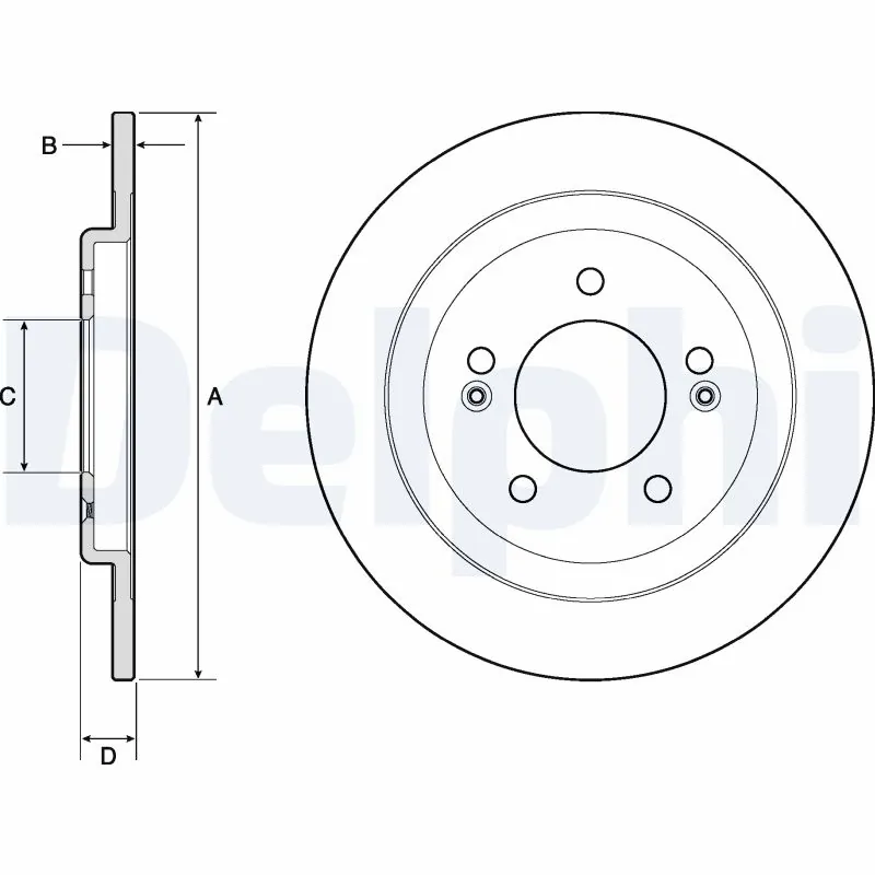 Piduriketas DELPHI BG4749C