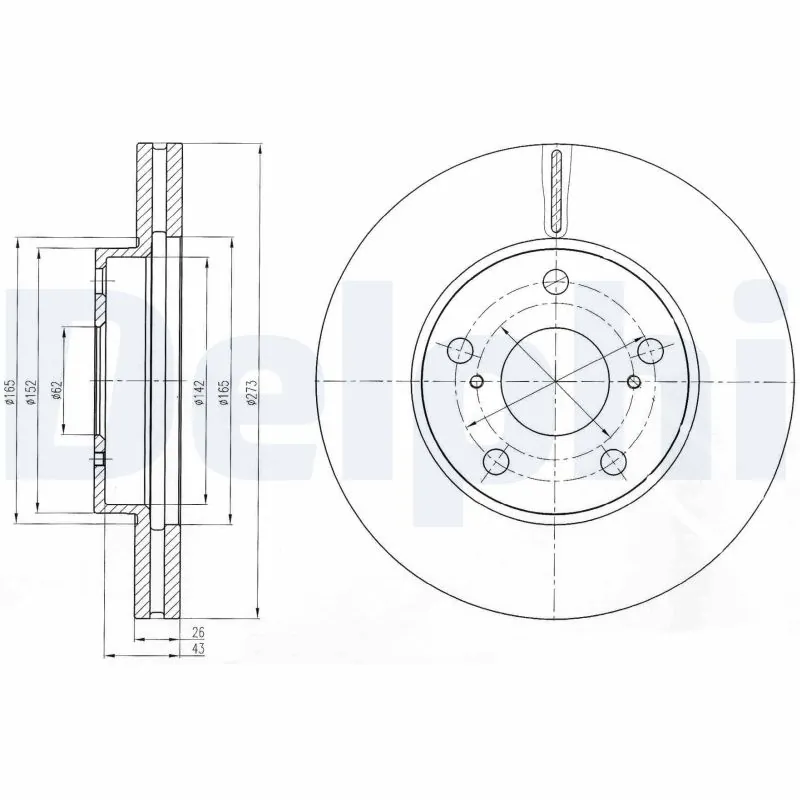 Piduriketas DELPHI BG4234C