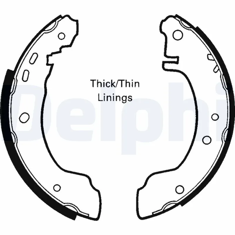 Piduriklotside komplekt DELPHI LS1620