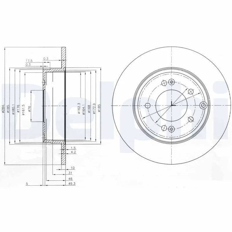 Piduriketas DELPHI BG4012