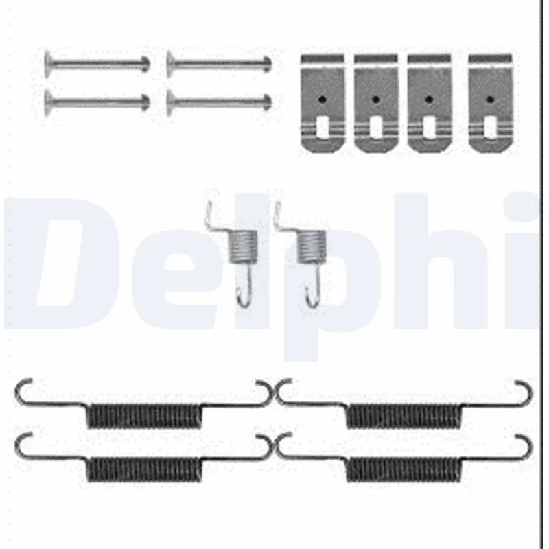 Lisakomplekt, seisupiduriklotsid DELPHI LY1399