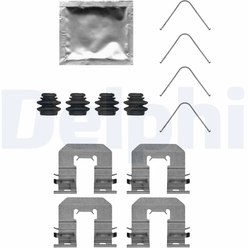 Lisakomplekt, ketaspiduriklotsid DELPHI LX0716