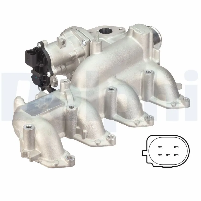 EGR-klapp DELPHI EG10451-12B1