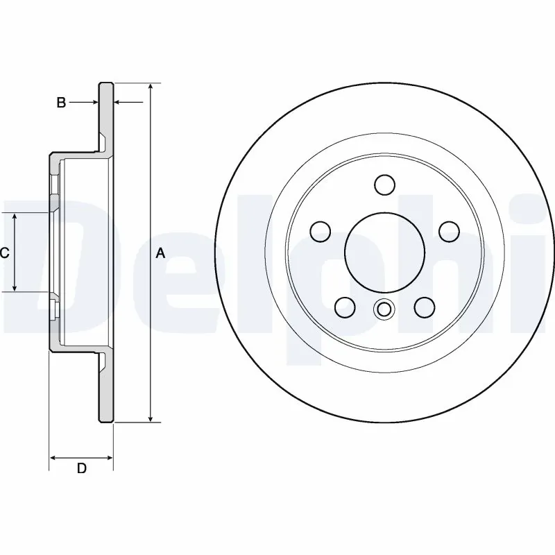 Piduriketas DELPHI BG4812C