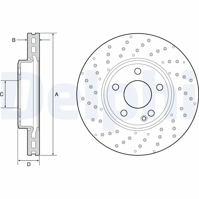 Piduriketas DELPHI BG4657C