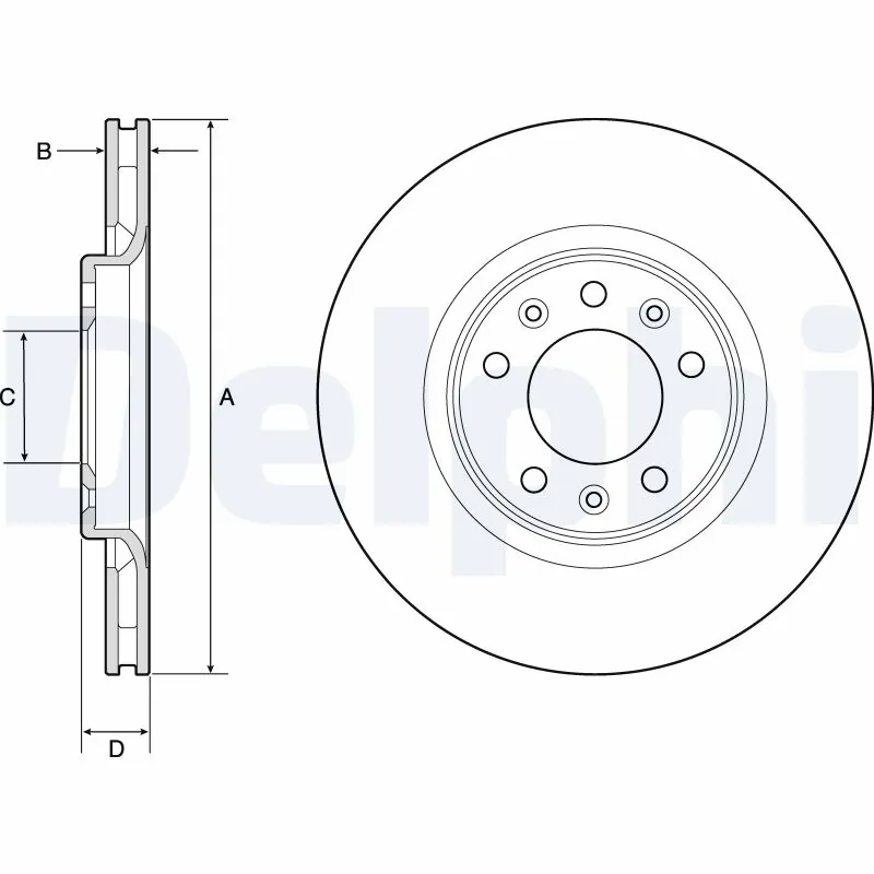 Piduriketas DELPHI BG4806C