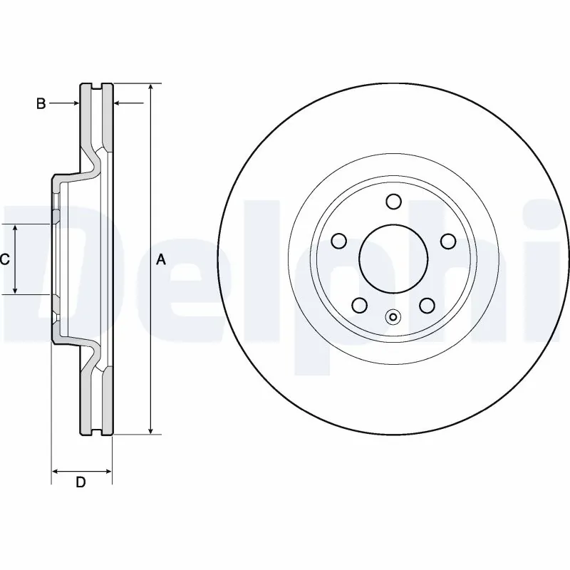Piduriketas DELPHI BG9181C