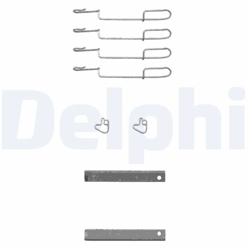 Lisakomplekt, ketaspiduriklotsid DELPHI LX0347