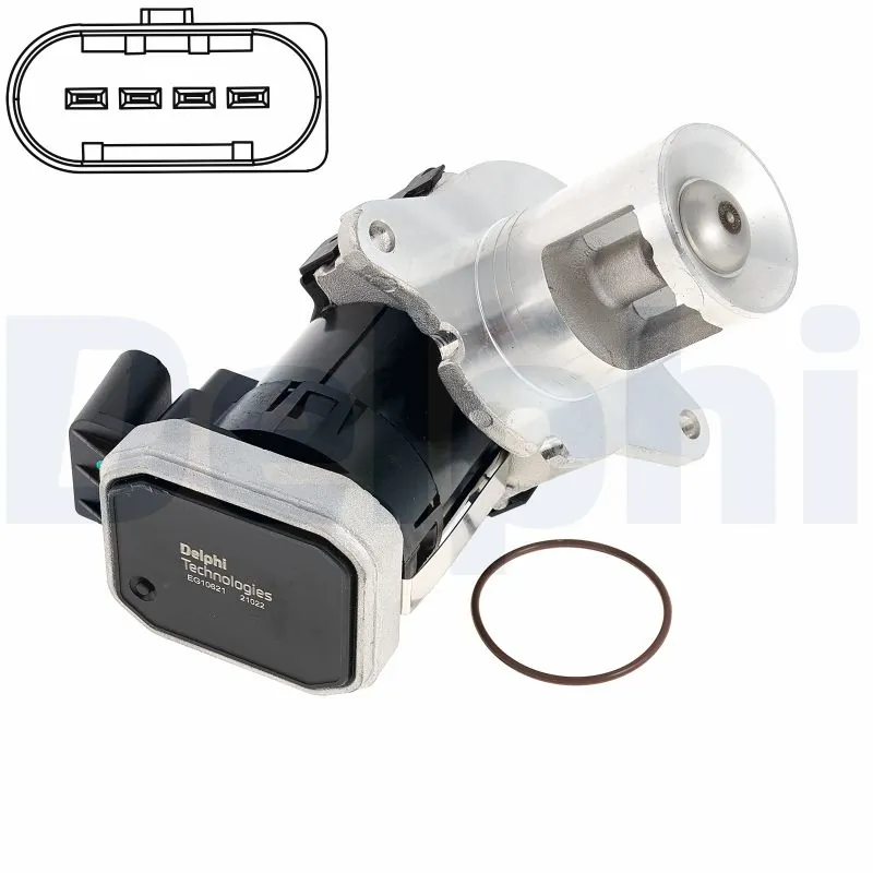 EGR-klapp DELPHI EG10621-12B1