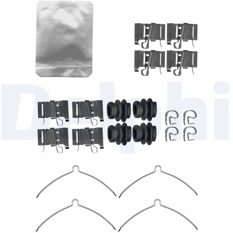 Lisakomplekt, ketaspiduriklotsid DELPHI LX0609