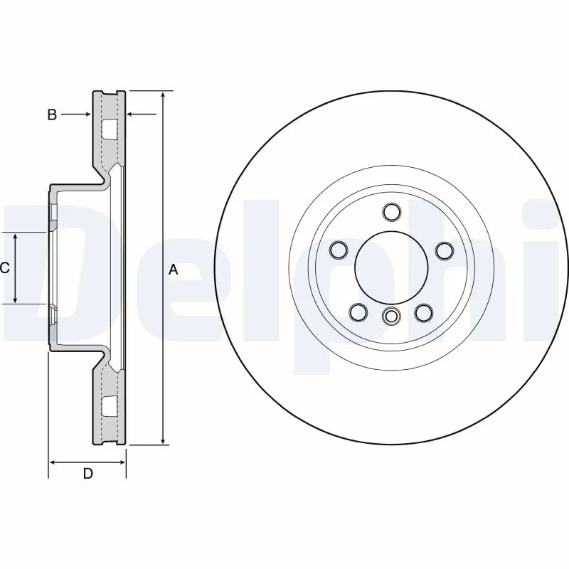 Piduriketas DELPHI BG9117C