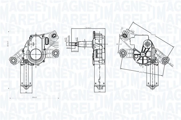 Pesuri mootor MAGNETI MARELLI 064072400010
