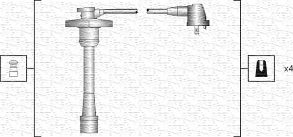 Süütesüsteemikomplekt MAGNETI MARELLI 941318111188