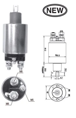 Magnetlülitus, starter MAGNETI MARELLI 940113050539
