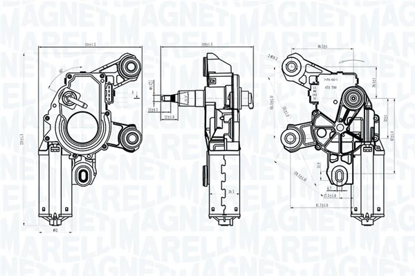 Pesuri mootor MAGNETI MARELLI 064072500010