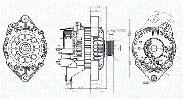 Generaator MAGNETI MARELLI 063731053010