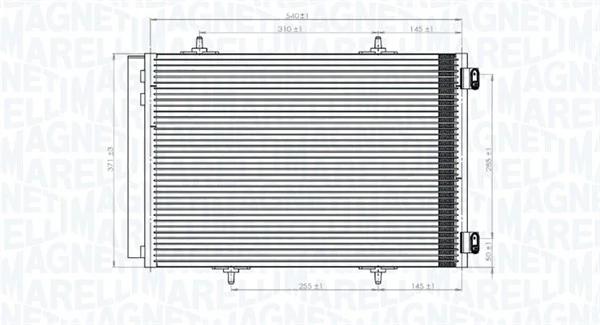 Kondensaator, kliimaseade MAGNETI MARELLI 350203822000