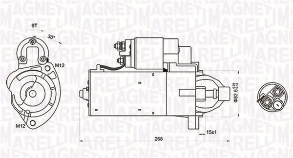 Starter MAGNETI MARELLI 063721423010
