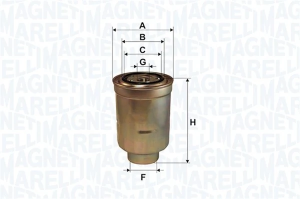 Kütusefilter MAGNETI MARELLI 153071762560