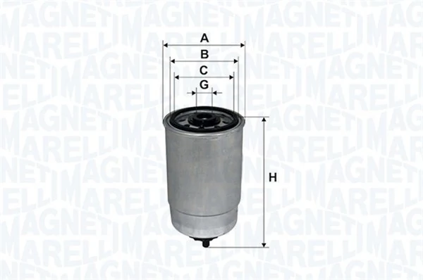 Kütusefilter MAGNETI MARELLI 153071760108