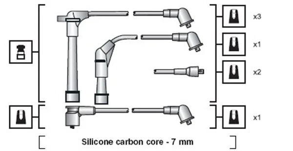 Süütesüsteemikomplekt MAGNETI MARELLI 941318111091