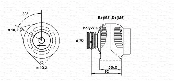Generaator MAGNETI MARELLI 943356576010
